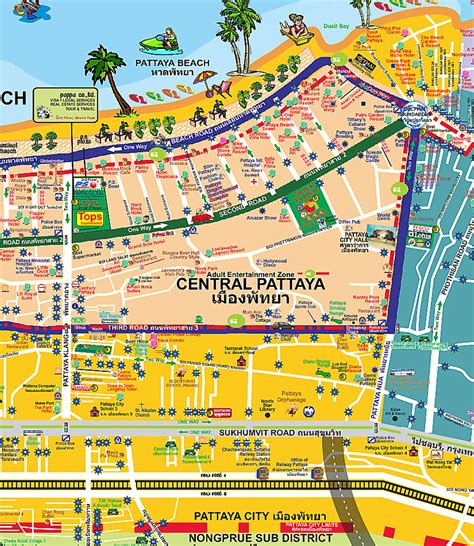 central pattaya map